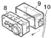 Trumatic E 2400 - Installing the control panel with rotary switch - 2