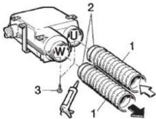 Trumatic E 2400 - Connection of the ducts to the appliance - 1