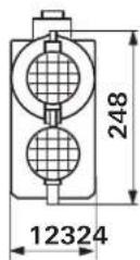 Trumatic E 2400 - Afmetingen - 2
