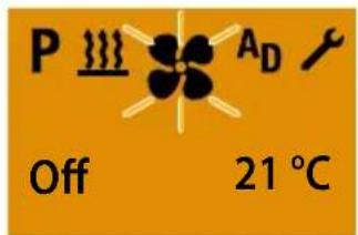 Eberspacher EasyStart Timer - Ventilation ARRET avec longpress - 1