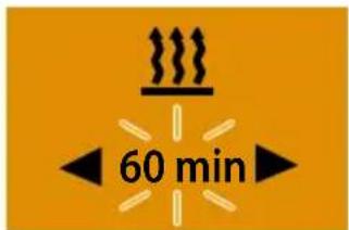 Eberspacher EasyStart Timer - Chauffage MARCHE avec shortpress et le sous-menu des paramétrages - 5