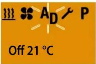 Eberspacher EasyStart Timer - Appareil auxiliaire MARCHE - p. EX. si la fonction ventilation est activée pour un 2 EME appareil de chauffage - 1