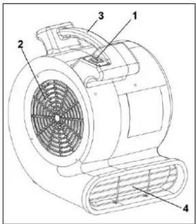 Eurom Dry Best 750 - DESCRIPTION - 1