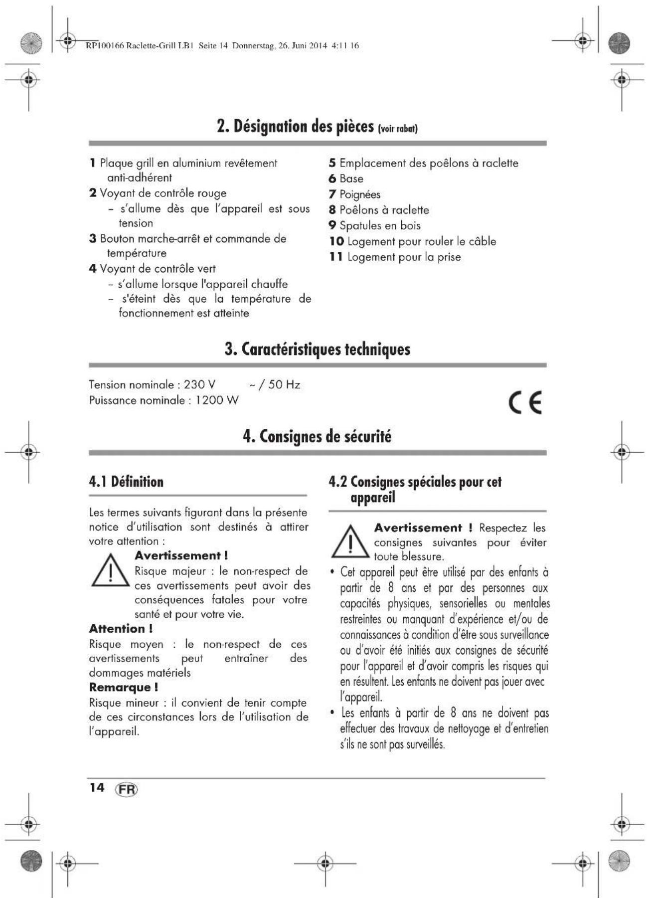 SILVERCREST SRGS 1400 B2 - 16