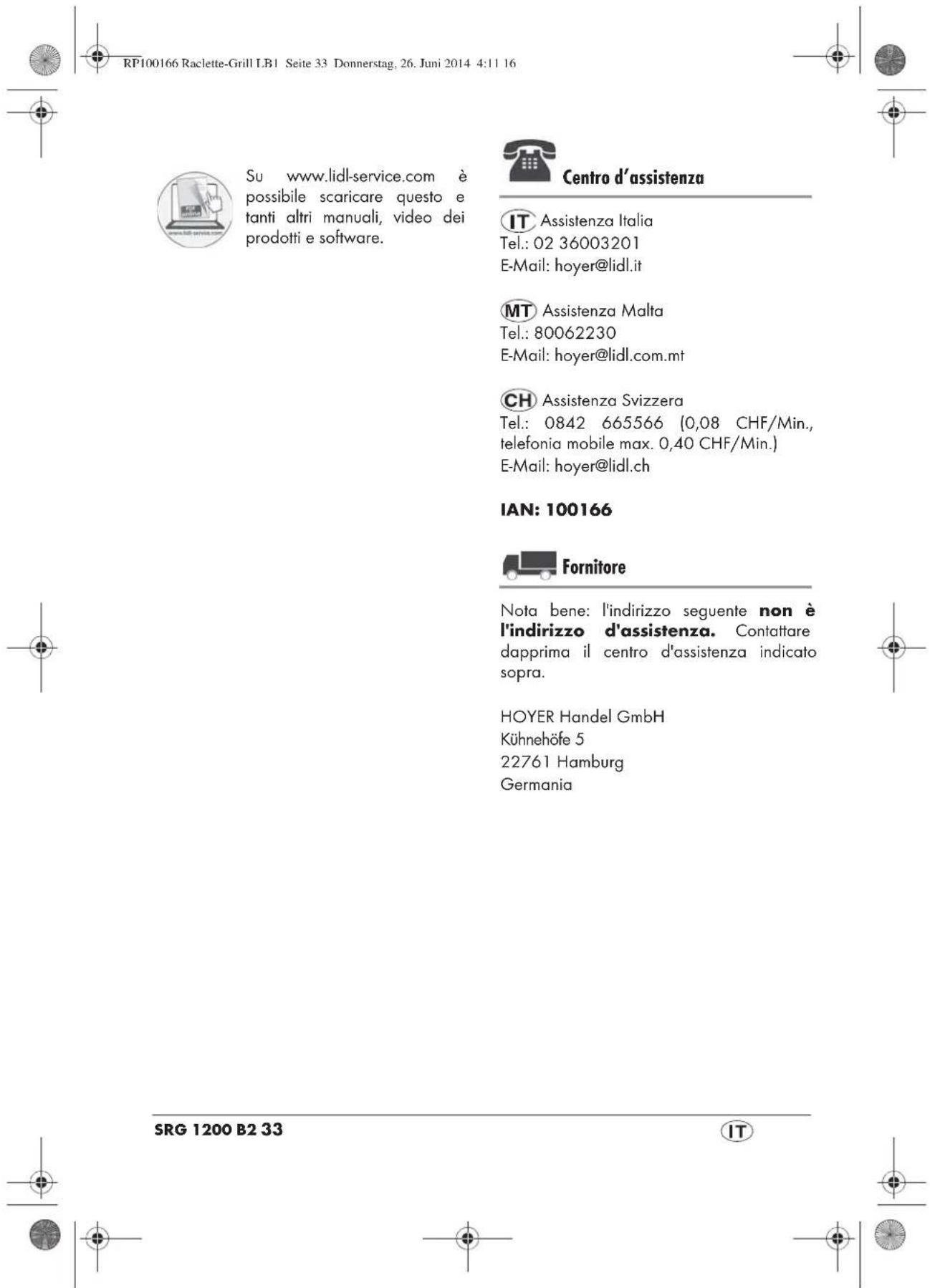 SILVERCREST SRGS 1400 B2 - Pulizia e conservazione dell'apparecchio - 4