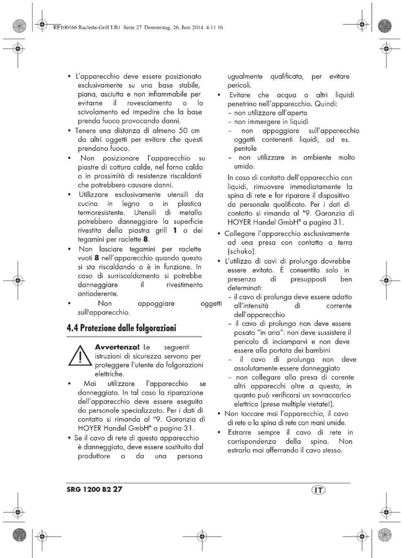 SILVERCREST SRGS 1400 B2 - 10