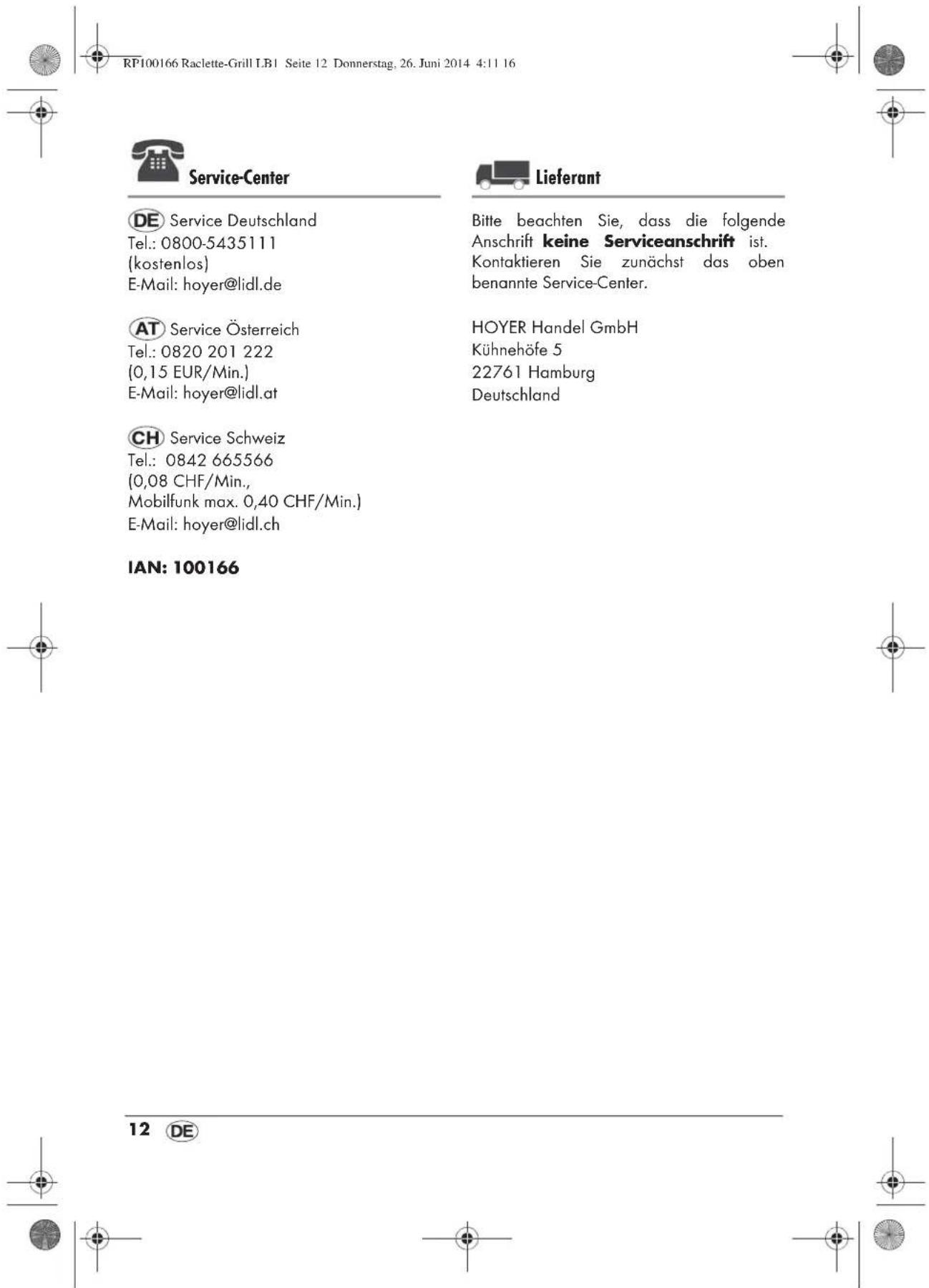 SILVERCREST SRGS 1400 B2 - 14
