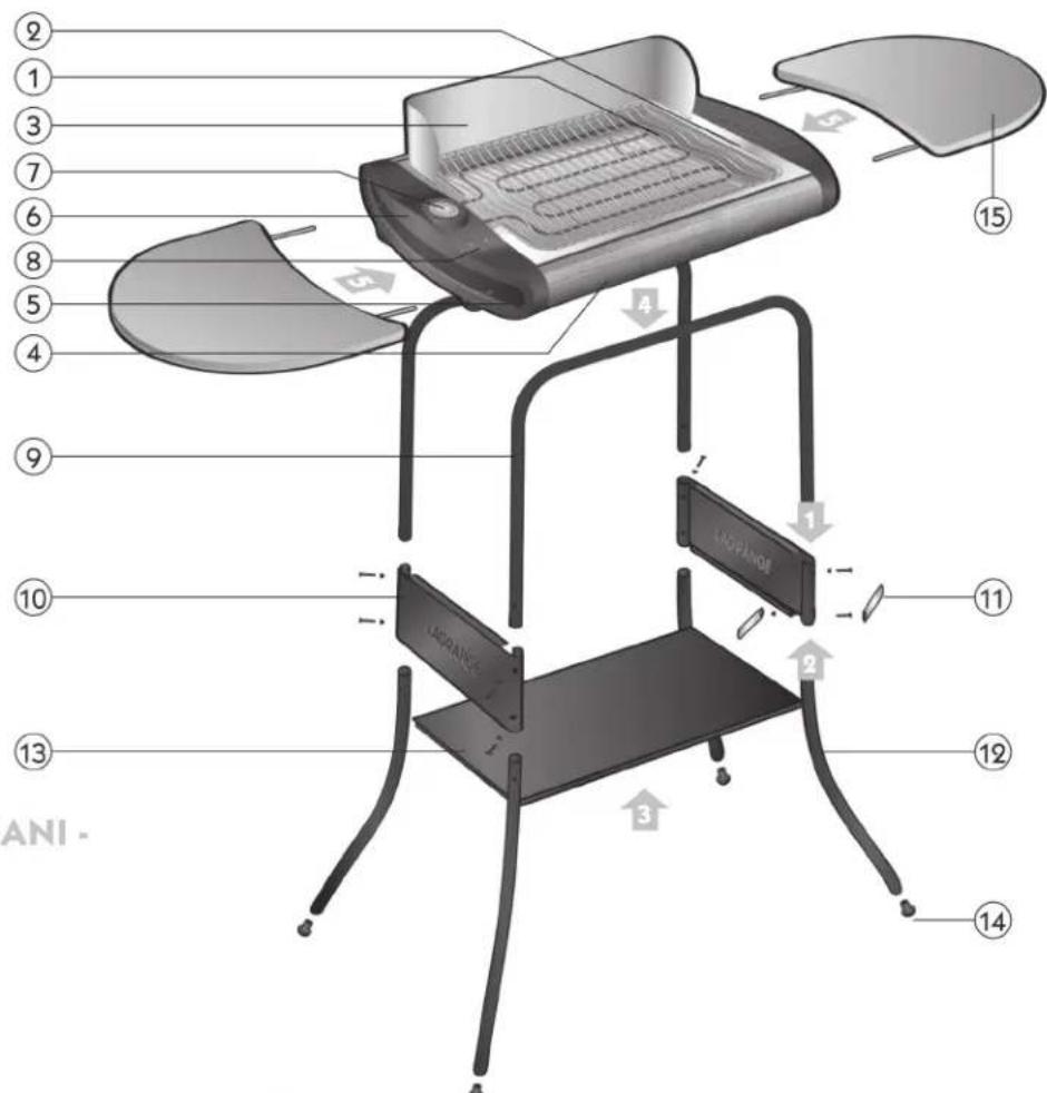 Maybaum Standgrill BG 700 - 4