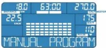 Energetics Exercise Monitor E205 - RECOVER PROG - 1