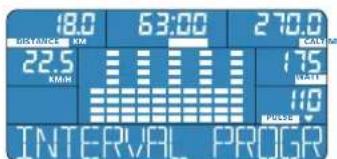 Energetics Exercise Monitor E205 - INTER-Interval-Programm - 1