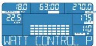 Energetics Exercise Monitor E205 - Program Watt - 1
