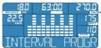 Energetics Exercise Monitor E205 - MnProcnl program = Manual Program - 3