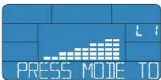 Energetics Exercise Monitor E205 - Characteristic program - 2
