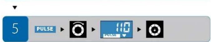 Energetics Exercise Monitor E205 - Impostazione durante l'allenamento - 5