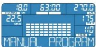 Energetics Exercise Monitor E205 - TRuManual Program - 1