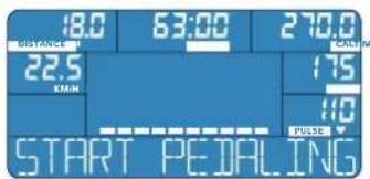Energetics Exercise Monitor E205 - Starten, instellen en pieptoon - 2