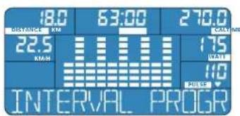 Energetics Exercise Monitor E205 - INTER-Interval Program - 1