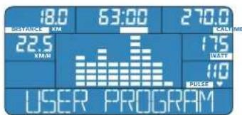 Energetics Exercise Monitor E205 - Osobine programa - 1