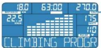 Energetics Exercise Monitor E205 - \section*{Characteristicas del programa} - 1