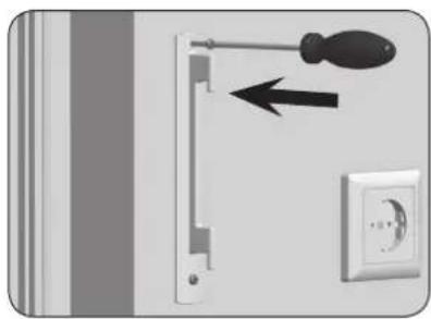 Superrollo GW180 - Montage du support mural - 3