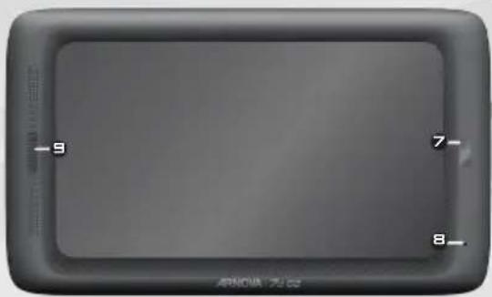 ARCHOS Arnova 7D G3 - DESCRIÇÃO DO APARELHO - 2