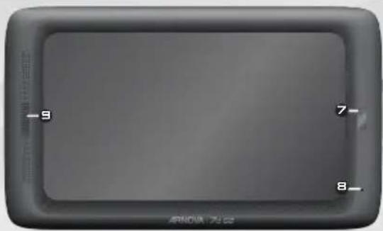 ARCHOS Arnova 7D G3 - DESCRIPTION DE L'APPAREIL - 2