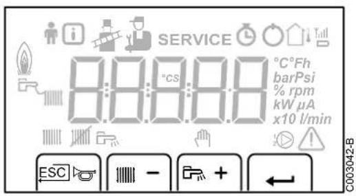 Oertli GMR 5090 Condens - Fonctions des touches - 1