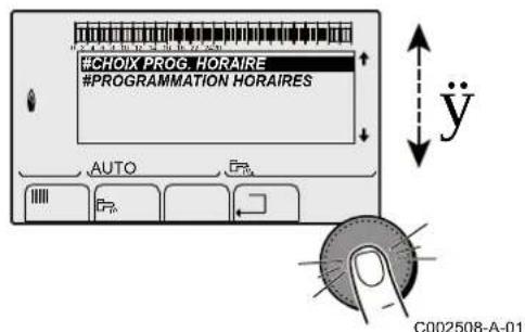 Oertli GMR 5090 Condens - Navigation dans les menus - 1