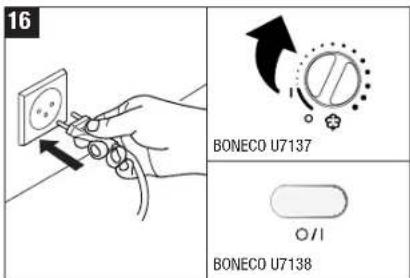 BONECO U7137 - E) Display lege tank - 54