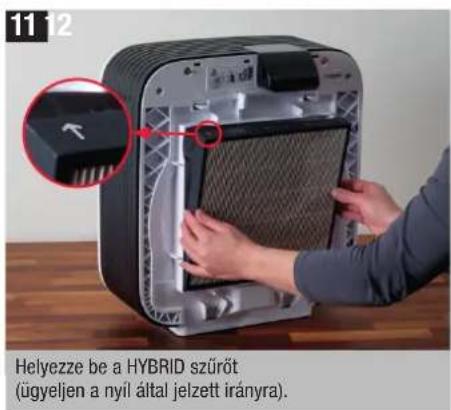BONECO H680 - ÜZEMBE HELYEZÉS (FOLYTATÁS) - 5