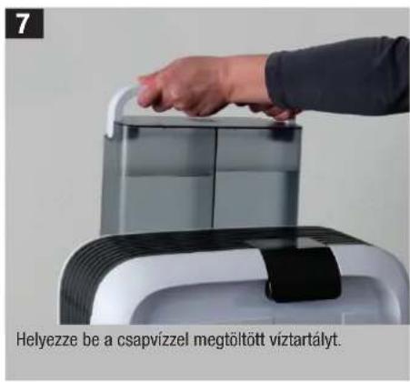 BONECO H680 - ÜZEMBE HELYEZÉS (FOLYTATÁS) - 1