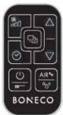 BONECO H680 - TASTEFELT OG FJERNKONTROLL - 2