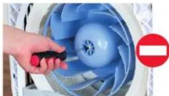 BONECO H680 - LOPATICE VENTILATORJA - 1