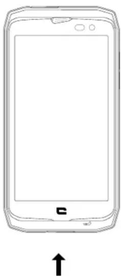 CROSSCALL ACTIONX3 - CHARGE DE LA BATTERIE - 1