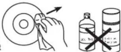 LEXIBOOK RCD102IA - Caring for compact discs - 2