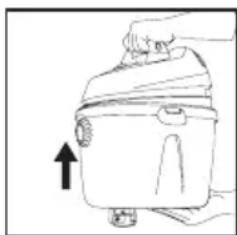 Shop-Vac K250C - ADVERTENCIA - LA INSTALACION INADECUADA PODRía HACER QUE LA UNIDAD SE CAIGA, CAUSANDO LESIONES Y/O DANOS A LA UNIDAD. - 3