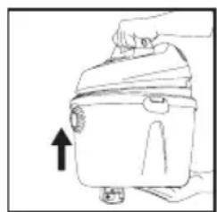 Shop-Vac K250C - AVERTISSEMENT - UN MONTAGE INADEQUAT POTENT ENTRAINER LA CHUTE DE L'APPAREIL, CAUSER DES BLESSURES OU DES DOMMAGES À L'UNITE. - 3