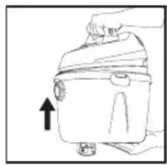 Shop-Vac K250C - WARNING - INADEQUATE MOUNTING COULD ALLOW THE UNIT TO FALL, CAUSING INJURY AND/OR DAMAGE TO THE UNIT. - 3