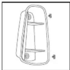 Shop-Vac K250C - ADVERTENCIA - LA INSTALACION INADECUADA PODRía HACER QUE LA UNIDAD SE CAIGA, CAUSANDO LESIONES Y/O DANOS A LA UNIDAD. - 1