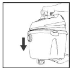 Shop-Vac K250C - AVERTISSEMENT - UN MONTAGE INADEQUAT POTENT ENTRAINER LA CHUTE DE L'APPAREIL, CAUSER DES BLESSURES OU DES DOMMAGES À L'UNITE. - 2