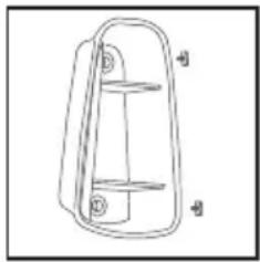 Shop-Vac K250C - WARNING - INADEQUATE MOUNTING COULD ALLOW THE UNIT TO FALL, CAUSING INJURY AND/OR DAMAGE TO THE UNIT. - 1