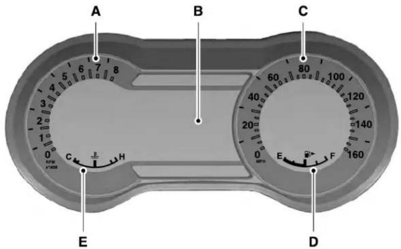 Lincoln MKC (2019) - Combinedesinstruments - 1