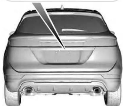 Lincoln MKC (2019) - Ouverture du hayon - 2