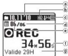 OLYMPUS DP10 - Enregistrement - 2