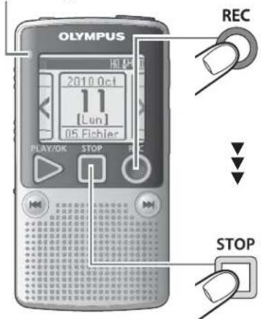 OLYMPUS DP10 - Enregistrement - 1