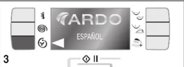 Ardo FLSO125D - CÓMOCAMBIAR LA LENGUA EN EL DISPLAY: - 2