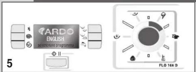 Ardo FLSO125D - HOW TO SELECT THE PROGRAMME: - 1