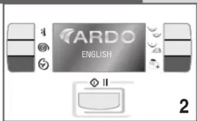 Ardo FLSO125D - CÓMOCAMBIAR LA LENGUA EN EL DISPLAY: - 1