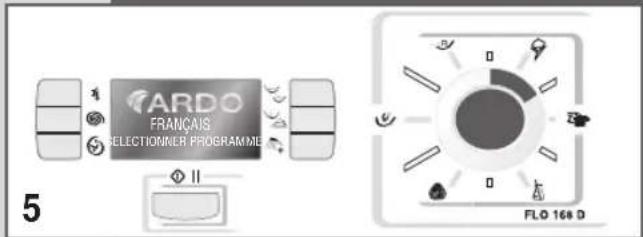 Ardo FLSO125D - COMMENT SELECTIONNER LE PROGRAMME: - 1