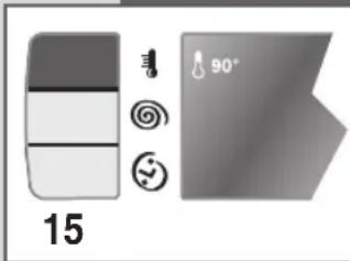 Ardo FLSO125D - WAHL DER TEMPERATURE: - 1
